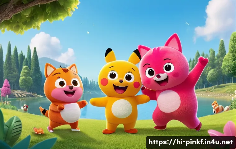 핑크퐁 주변 캐릭터 소개 관련 이미지 2